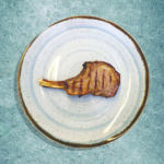 103. Lammekoteletter (1 stk.)