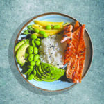 113. Salatbox af laks