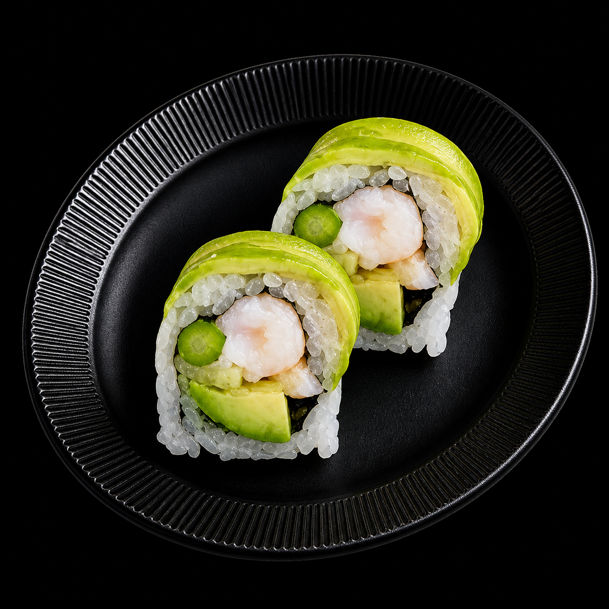 216 216. Black dragon roll (8 stk.) - Billede 1
