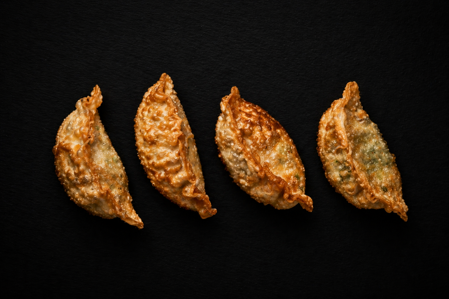 Dybstegt gyoza (4 stk.) 13. Dybstegt gyoza (4 stk.) - Billede 1